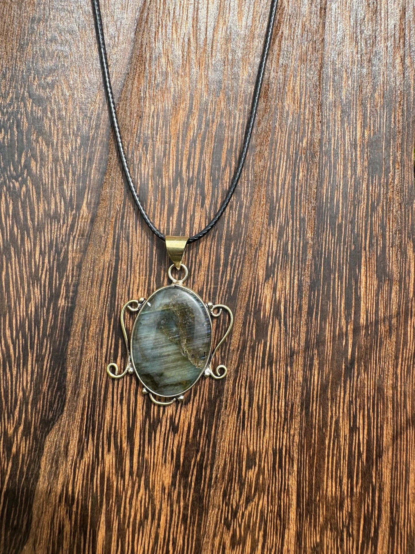 Labradorite necklace