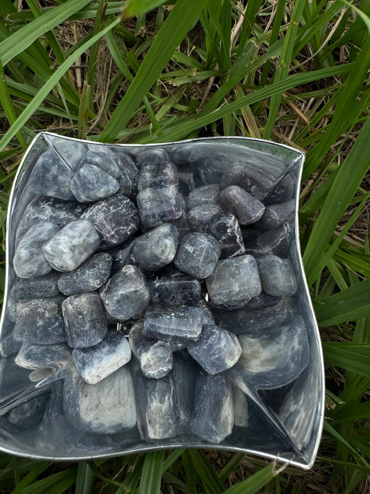 Iolite Tumbled Stone