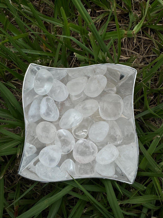 Clear Quartz Tumbled stone
