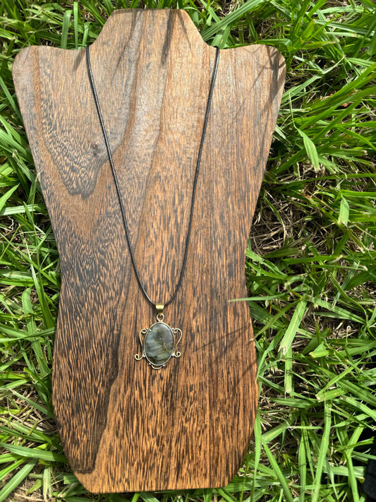 Labradorite necklace