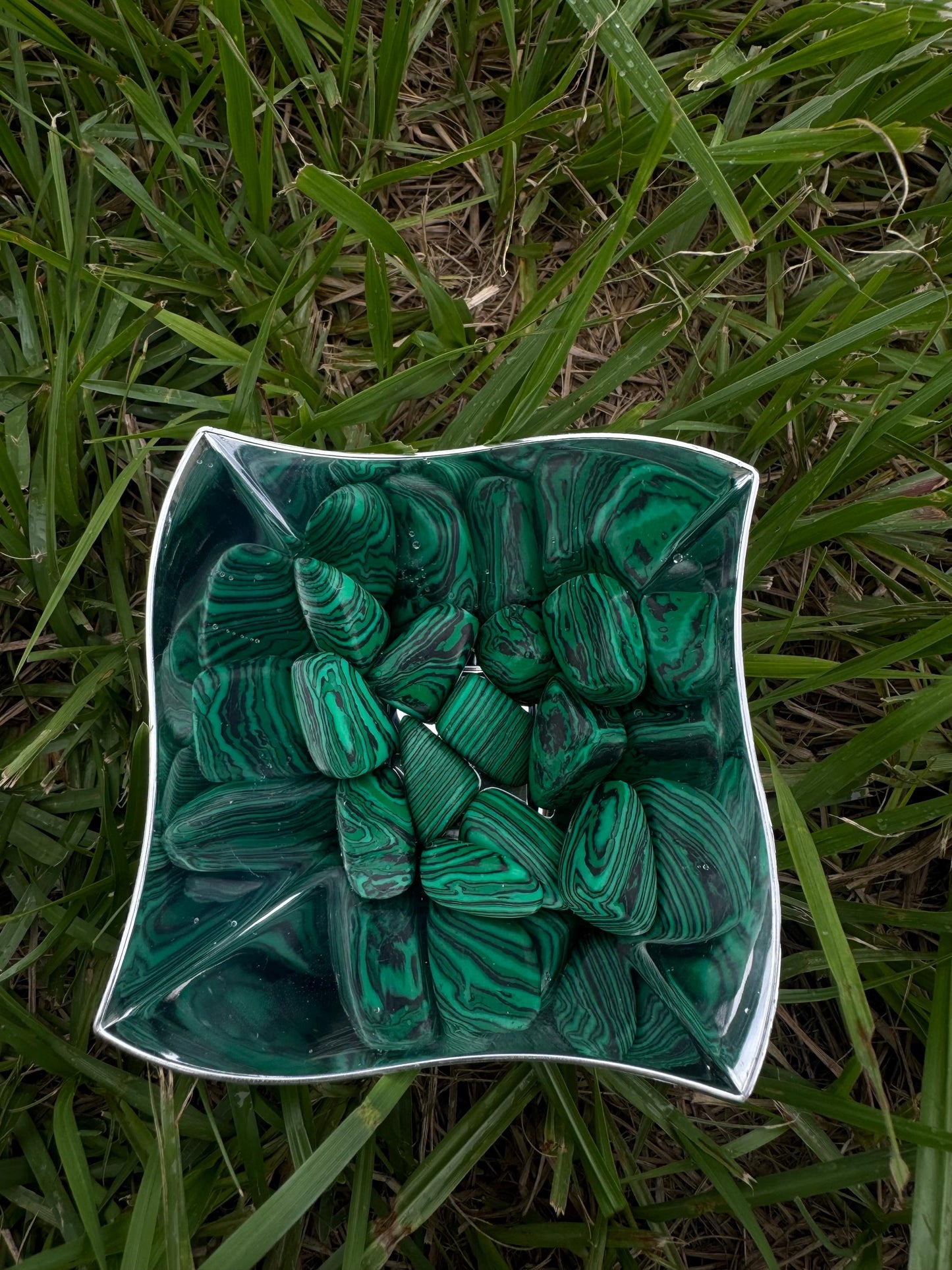 Malachite Tumbled stone
