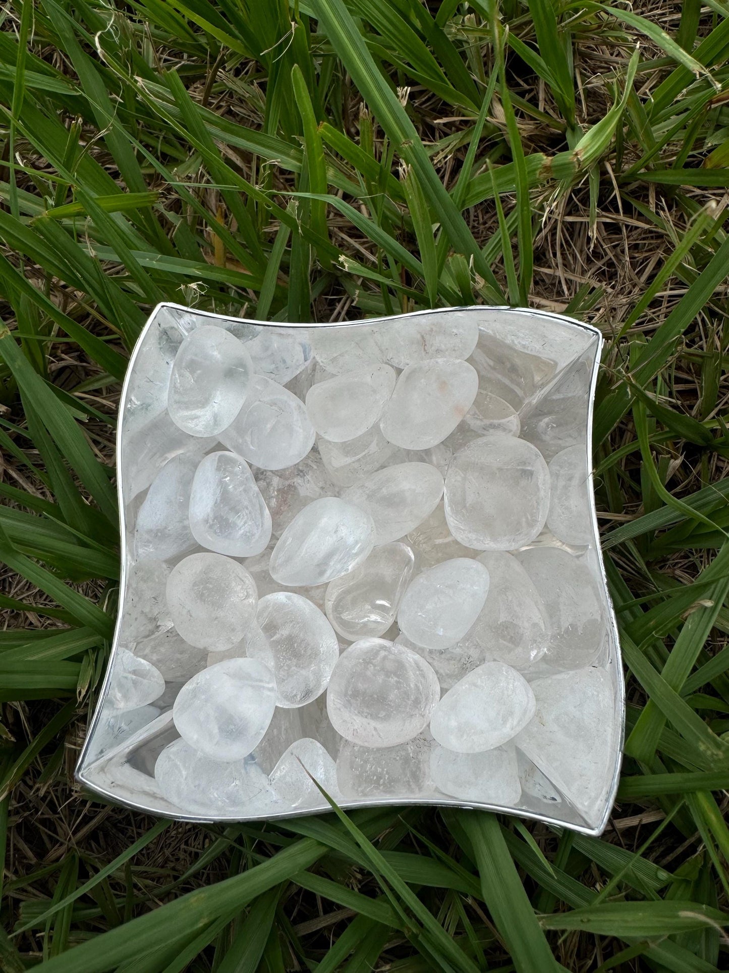 Clear Quartz Tumbled stone