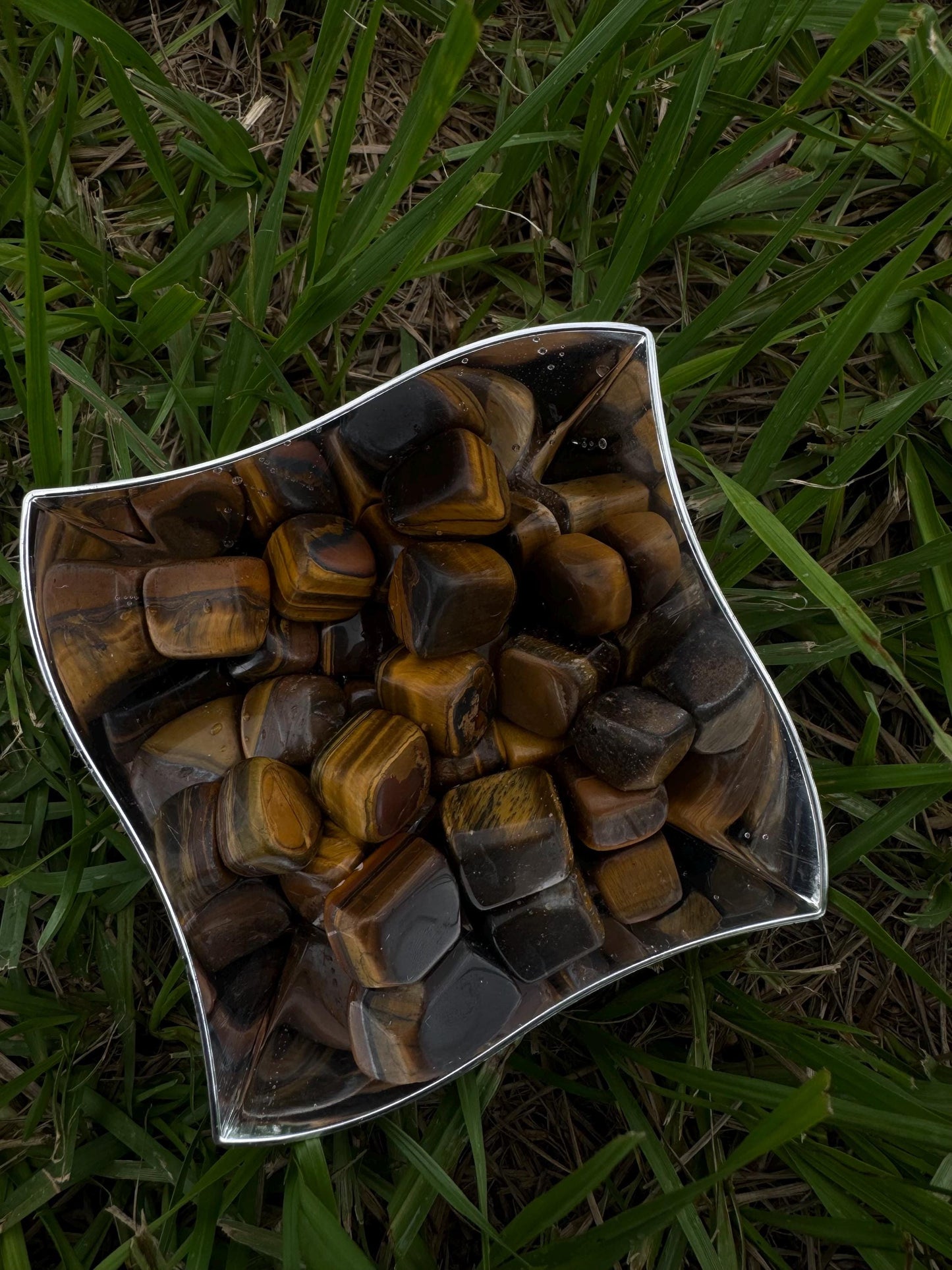 Tiger Eye Tumbled Stone