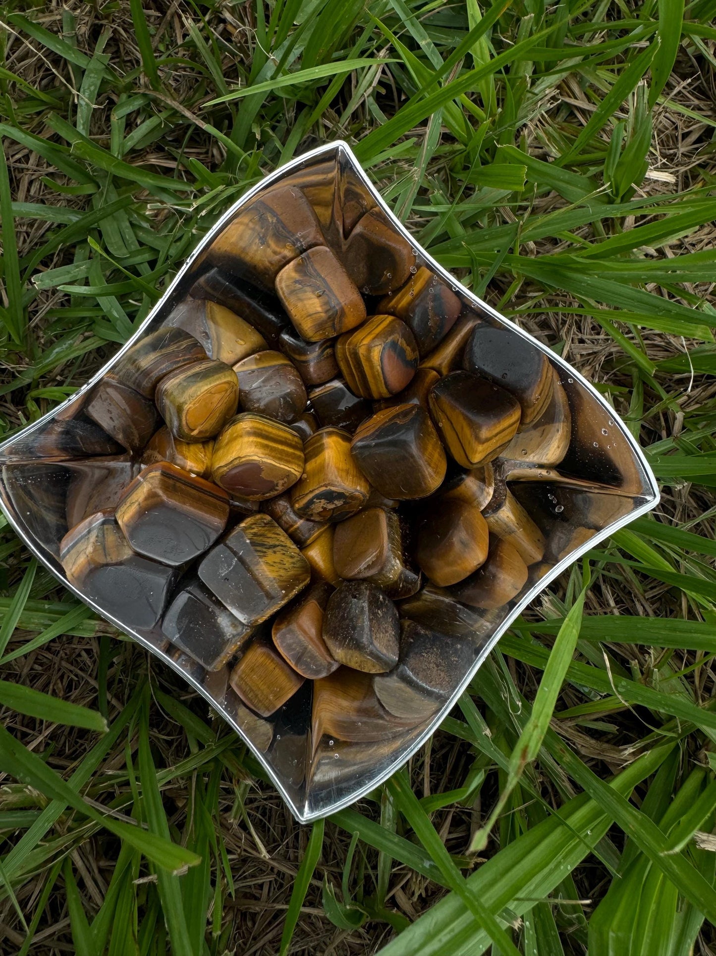 Tiger Eye Tumbled Stone