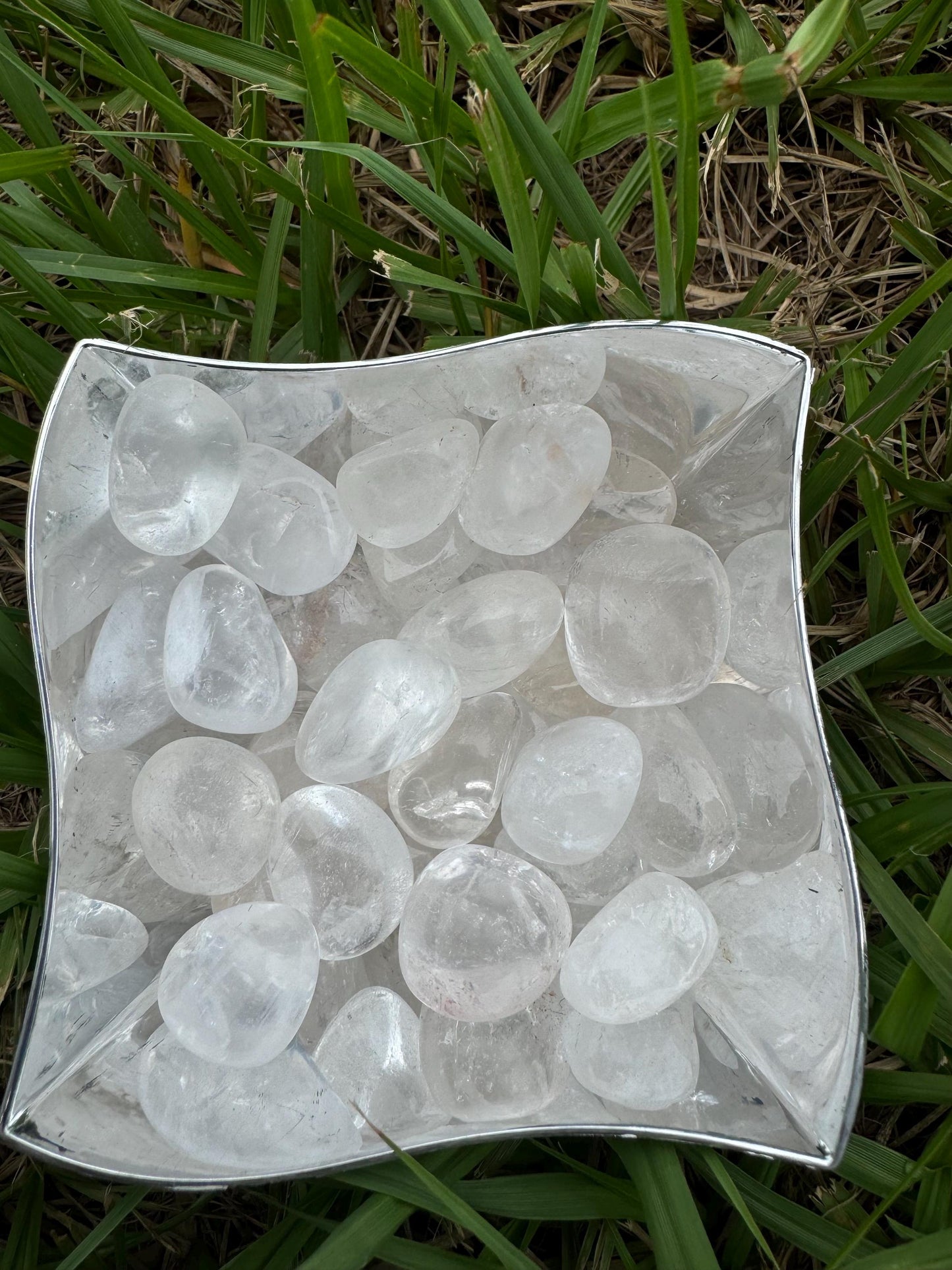 Clear Quartz Tumbled stone