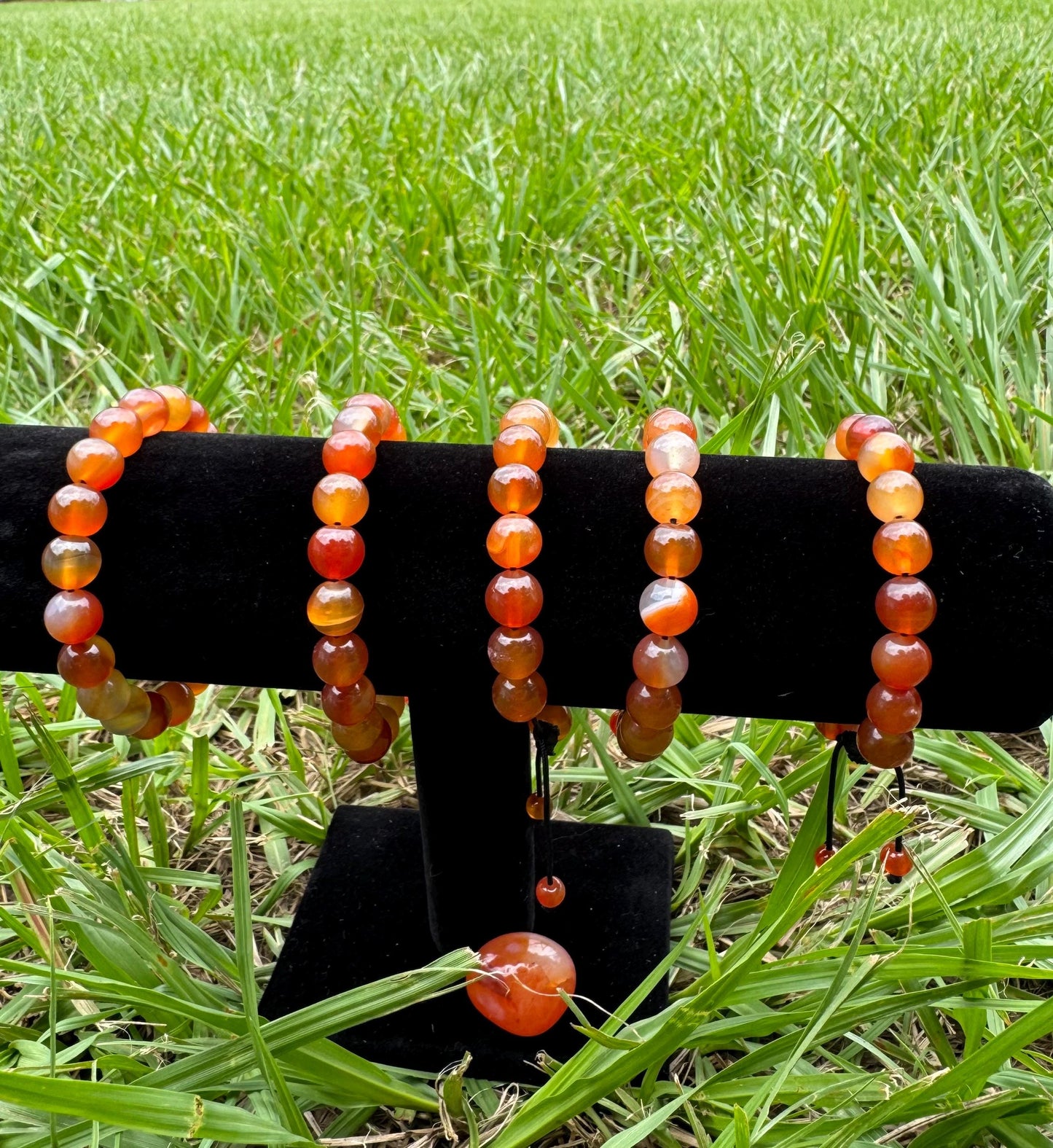 Carnelian bracelet